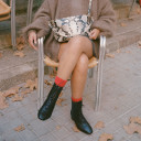 Victoria botki, czarny